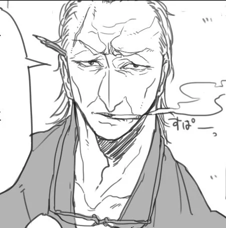 #リプきたキャラについて5ツイート分くらいなにかしら語る
二代目千彫:千田鉄次(せんだ てつじ)
彫師・千彫の二代目。界隈では名のある彫師の一人。頑固で気難しい性格。故人。 
