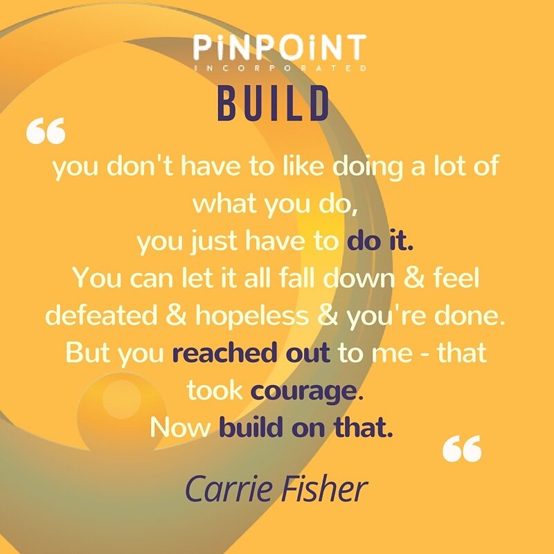 PinPointIncorp's tweet photo. #CarrieFisher uplifting #words to someone who sent her a letter saying how down she was #ReachOut #MentalHealth #PrincessCarrie #TimetoTalk https://t.co/M826kesNax