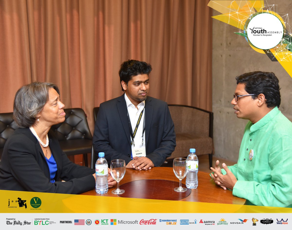 VforBD's tweet photo. Honourable State Minister Mr. Zunaid Ahmed Palak and U.S. Ambassador to Bangladesh were two of the keynote speakers of N
#NYA #NYA17 #Youth https://t.co/0WHEPgODXi