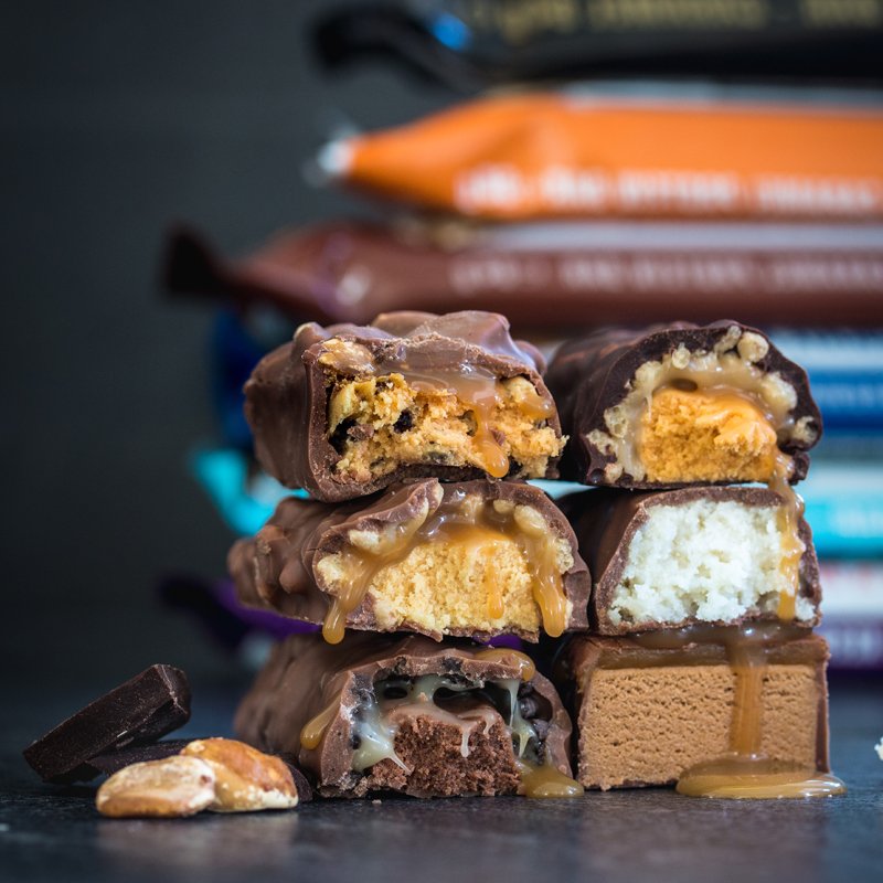 How do you reward yourself after an intense workout? Hit RT if you're ideal post workout treat is one of 6 bars! Only trouble is, which one?