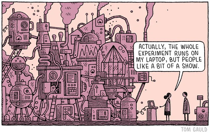 A cartoon for @newscientist 