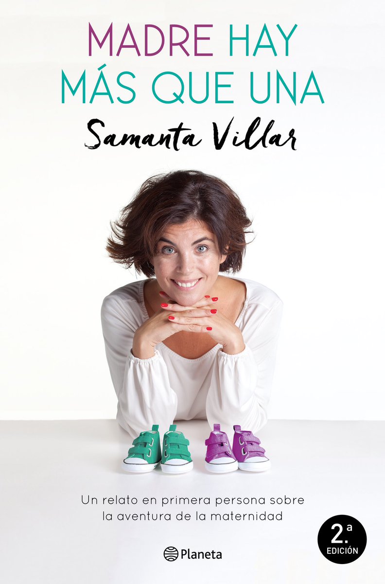 samantavillar's tweet photo. Como madre, me están pasando cosas preciosas. Una de ellas es la acogida del libro. 2a edición! Mil gracias https://t.co/2VEyztpCYM