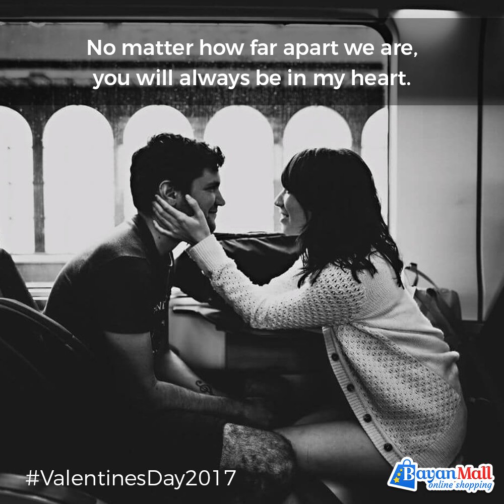BayanMallOffic's tweet photo. "My heart is bigger than the distance in between us." #LDR #ValentinesDay2017 #Bayanmall #BuhayOFW https://t.co/iMpFmOQhl1