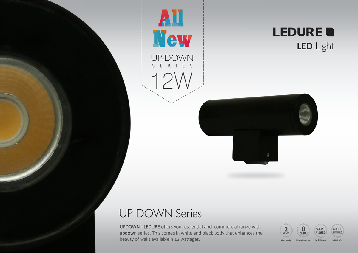 LEDURELIGHTINGS's tweet photo. Amazing Two Way Focus !
#UPDOWNLight #ResidentialLighing
#LedureLED #LED #MakeInIndia #LedLights #LedForAll #LEDURE #LedureLightingsLimited. https://t.co/5wqTTfjNcF