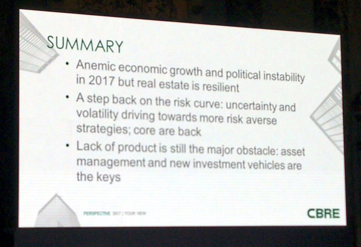 aedes_siiq's tweet photo. Gli #outlook 2017 secondo @CBRE #Perspective2017 https://t.co/eQeGpjPwEo