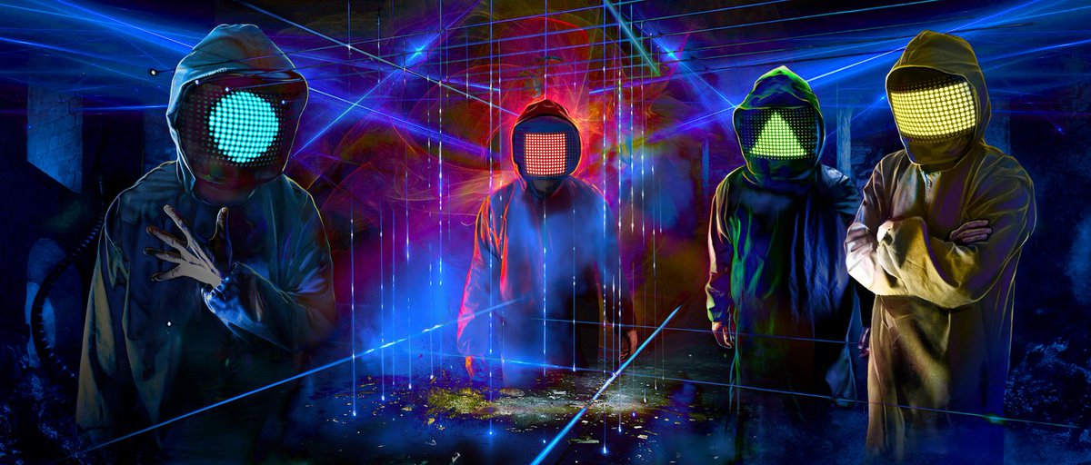 uncannyzine's tweet photo. Squarepusher(@SQUAREPUSHER)率いる4ピースバンド、Shobaleader One(@SHBLDR_1)、最新ライブ映像「Journey To Reedham」を公開 https://t.co/FwZl7bOh9f https://t.co/4UsJiuE0O0