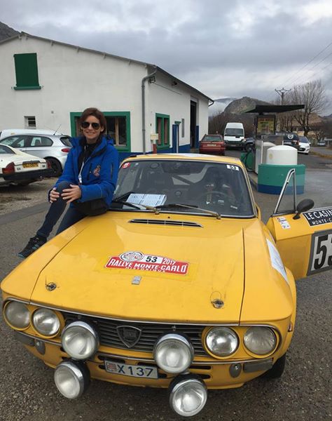 Glorious #RallyeMonteCarlo Historique with our beautiful CMX Lancia! 
Go Ladies Team!!! #Monacoevents2017 #Girlsteam