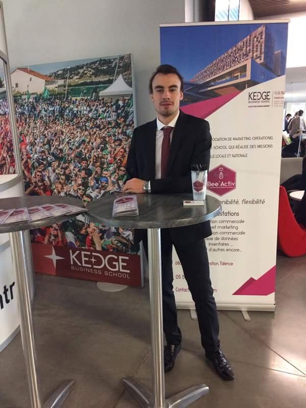 L'équipe Bee'Activ est présente au forum des entreprises sur le campus Bordeaux de Kedge Business School. 
#beeactiv #jobservice #kedgebs