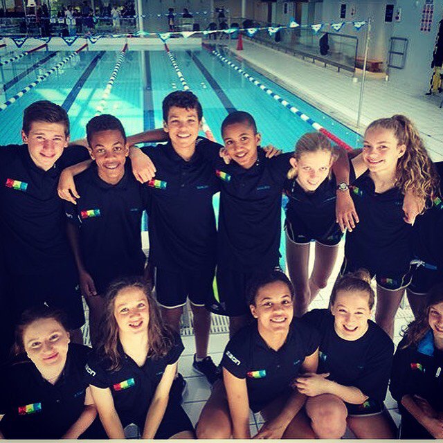 #tbt to when <a href="/HackneyAquatics/">Hackney Aquatics Club</a> launched their new #teamzeon kit at the Bexley Meet last June #winners #swimming #WeAreHackney