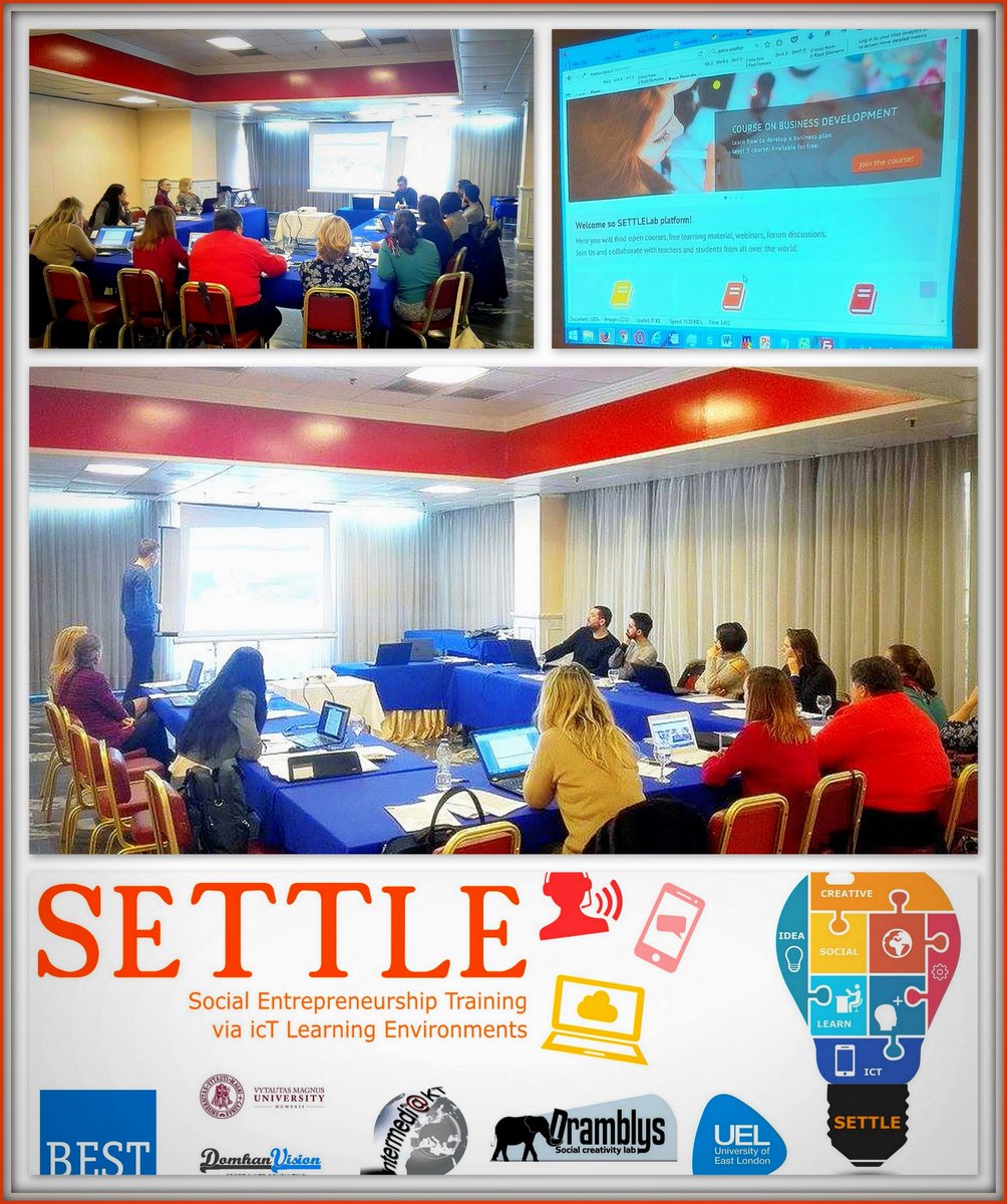 Our SETTLE Project TM3 in #Patras has started!!
Stay tuned for more :)
#SETTLE #ErasmusPlus #SocialEntrepreneurship #ELearning #Teamwork