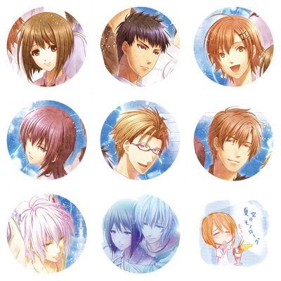 QuinRose　アラビアンズロスト　ステラワース特典　全9種　缶バッジ アラビアンズロスト ステラ特典 缶バッジ QuinRose アラビアンズ