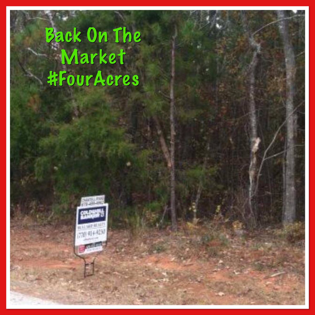 ChansDreamHomes's tweet photo. Back On The Market #FourAcres #NewtonCounty https://t.co/Wmma1RsYt1