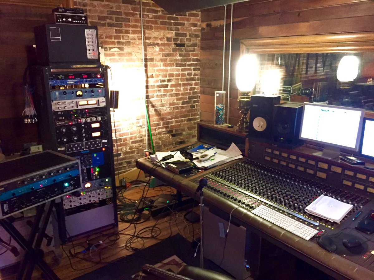🎶Tracking for the new <a href="/WhoaThunder/">Whoa Thunder</a> album. Here's a shot from the exquisite #NativeSound where we tracked drums. #MusicProducer #MusicForLife