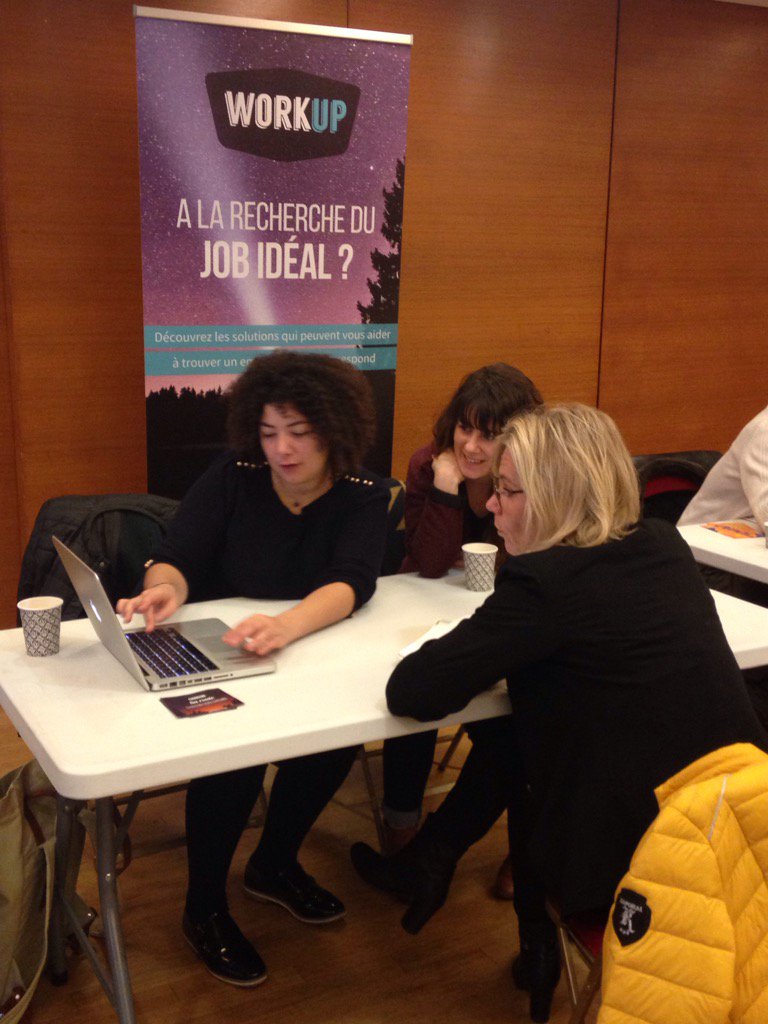 À la recherche du job idéal ? <a href="/Workuper/">WorkUp</a> #jobdating <a href="/ForceFemmes/">Force Femmes</a>