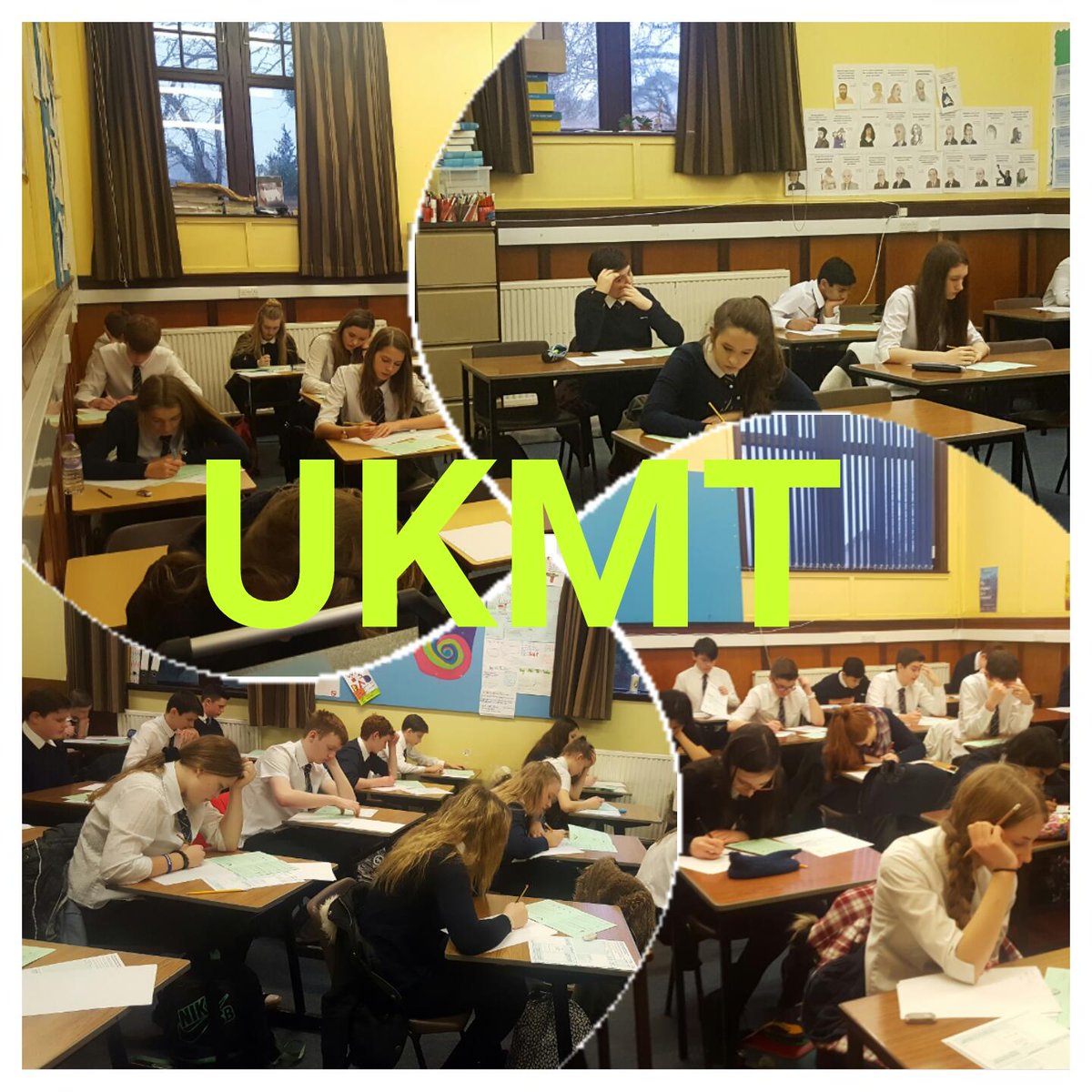 suzi0207's tweet photo. @stjosephsdgc @StJosephsDfs @UKMathsTrust this years intermediate challenge is underway https://t.co/wOPAreyAB7