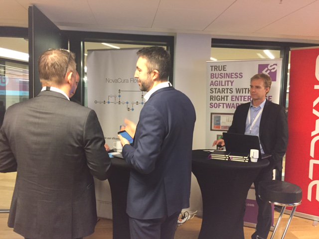 IFSNordics's tweet photo. På plass! Vi er på #forum4it i dag. Ta en prat med @Tom_IFS og @KineEllefsen el. vår partner Novacura. Arrangør er @forum4it @NOR9634 #ERP https://t.co/DCbe9s8NJ1