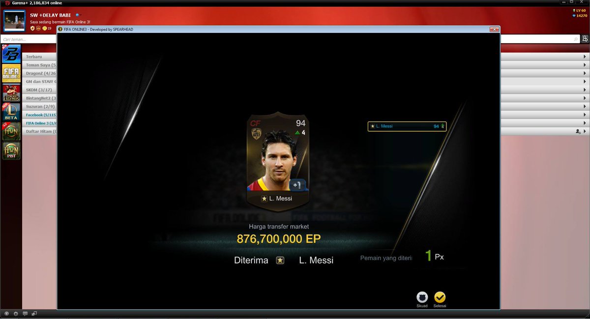 Big Thanks <a href="/FO3ID/">FIFA ONLINE 3</a>