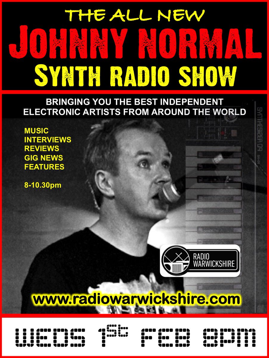 IF YOU LOVE SYNTH MUSIC, YOU'LL LOVE THIS RADIO SHOW... NOW ON MIXCLOUD, SO YOU CAN SNEAKILY LISTEN AT WORK! mixcloud.com/johnnynormal/r…