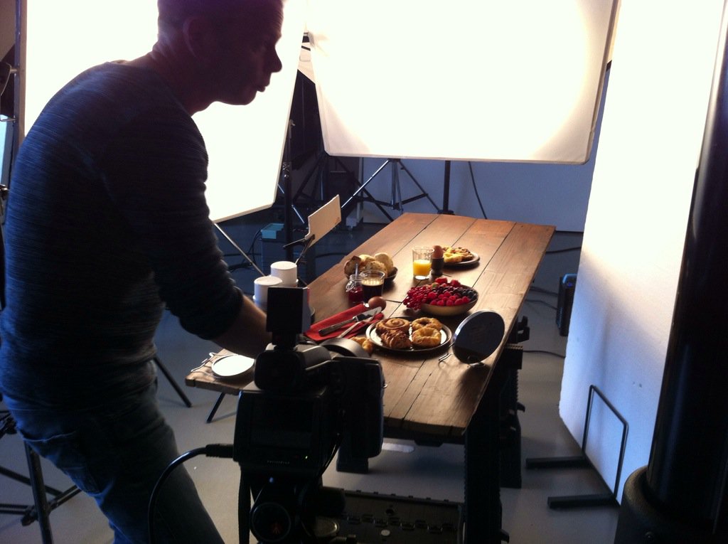Wat hebben wij toch een 'heerlijk' vak! Food fotografie voor Dero Foods