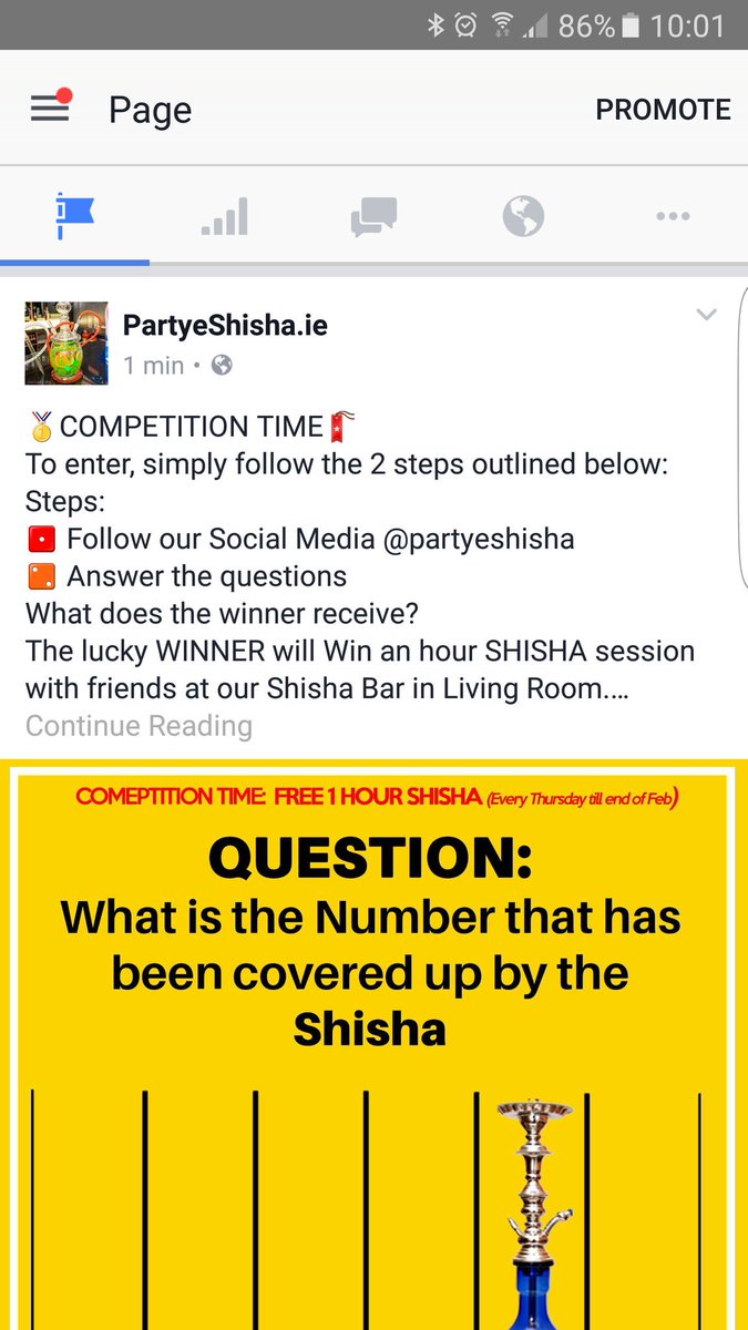 partyeshisha's tweet photo. 🚩***COMPETITION TIME***
Input your answer on our Facebook page for a chance of winning FREE SHISHA
☛🌐 https://t.co/fkl3ckyogV
🔞
#FreeShisha https://t.co/alNge5WoVW