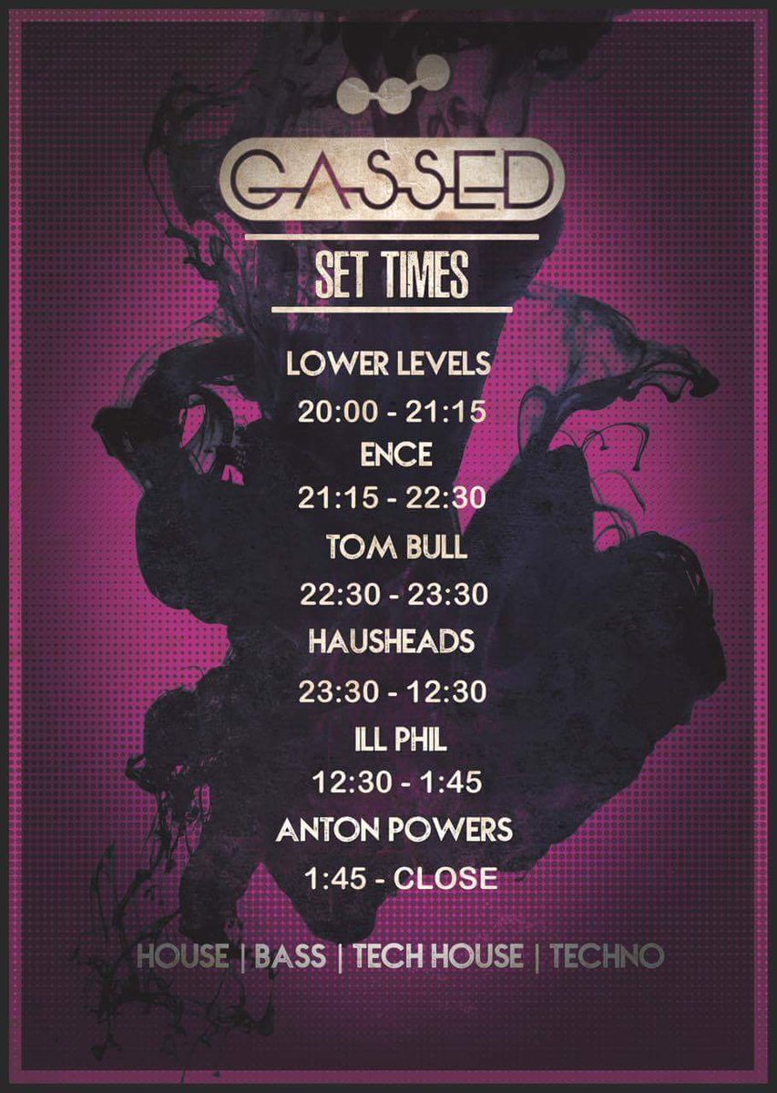 gassednotts's tweet photo. Set Times for Nottinghams Biggest House line up this weekend 
Get your advance tickets NOW and save £££s
https://t.co/NgFAOj156e https://t.co/06QNmE6zY1