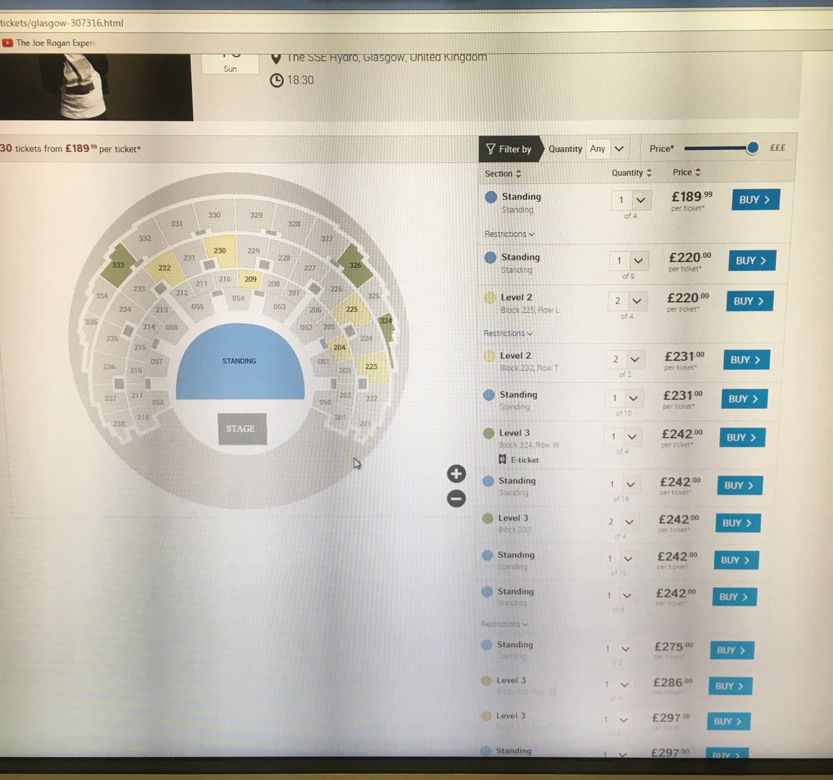 ChrisBerkery's tweet photo. @edsheeran, man how can you allow companies like @GETMEIN to upsell your tickets for crazy prices!!! @TicketmasterUK #joke #thieves https://t.co/HHtBmjR3NO