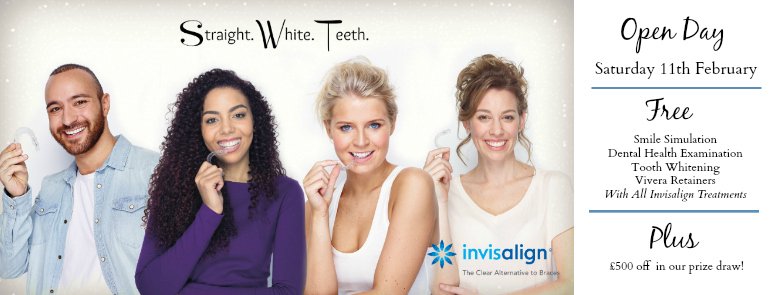 Come &amp; experience a life changing #invisalign journey with us! 
Save £875 PLUS a prize draw for £500 discount off a course of #invisalign ..
