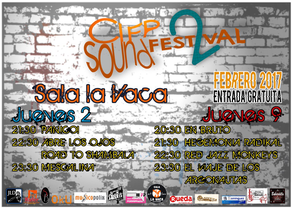 No t lo pierdas, hoy en la sala la vaca!  @panicogrupo #AbreLosOjos <a href="/RoadToShambala/">Road To Shambala</a> <a href="/MescalinaLeon/">MescalinaLeon</a> desde las 21:30! No faltes,  te speramos!