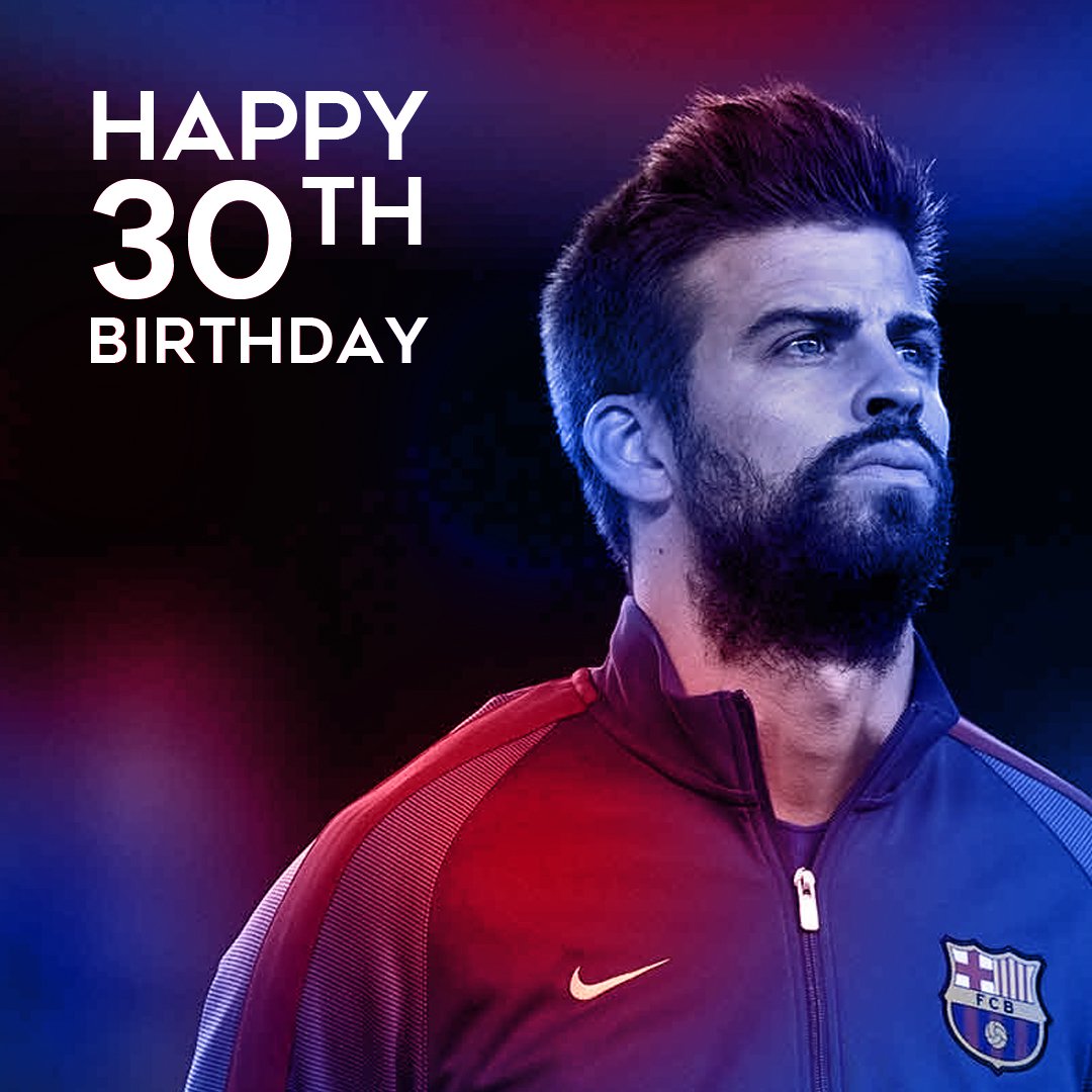 Happy 30th Birthday to one of the world\s best centre-backs, Gerard 