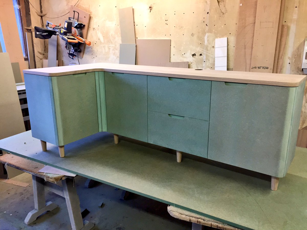 3bellfurniture's tweet image. This week I've been making this Tv cabinet which is now ready for @chrisrberry84 to work his magic with the spray gun #furniture