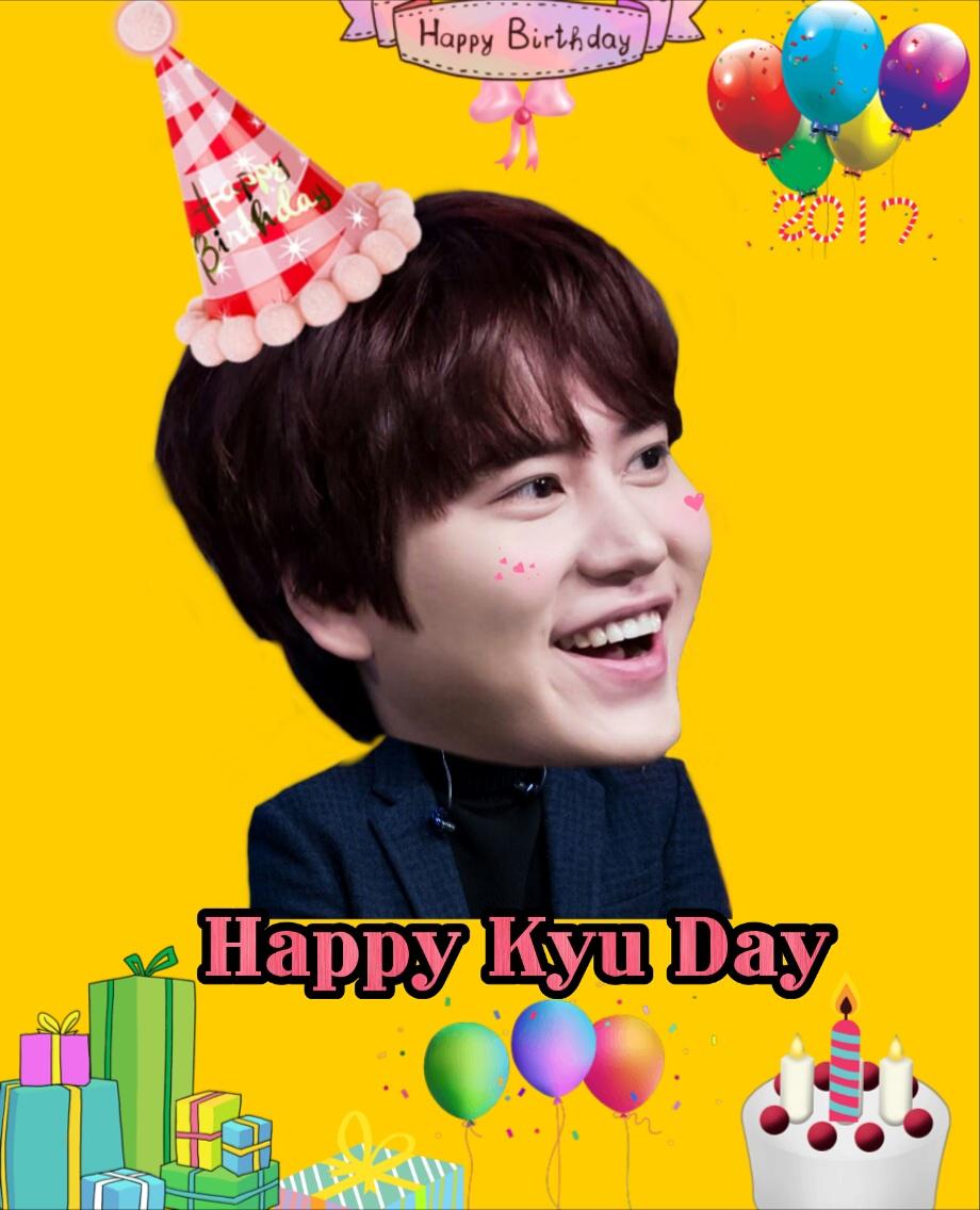 Wuc906's tweet photo. Cutie pie I'm gonna wish you a very wonderful happy birthday ~
#kyuhyun #chokyuhyun 
#happykyuday #happykyuhyunday https://t.co/WkKhV8qjsB