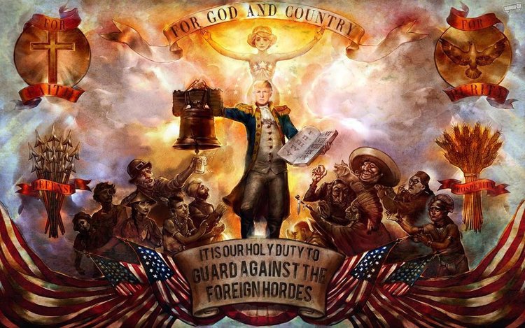 theclashcontent's tweet photo. Resisting Trump's God: https://t.co/TQw6AtsWrK #ClashContent https://t.co/K2TYgSNzOK