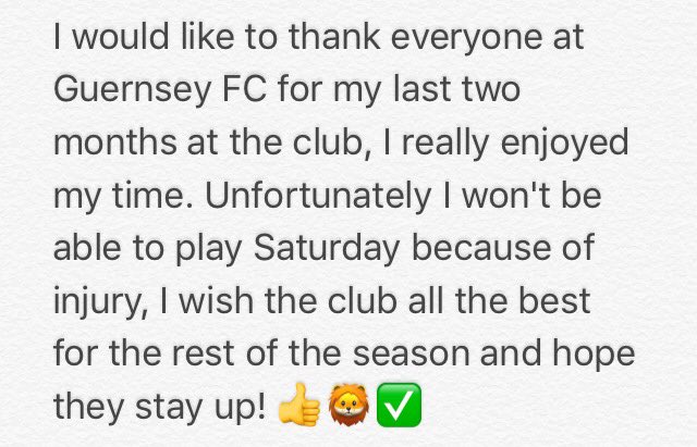 jake_andrews1's tweet photo. @GuernseyFC ✅🦁 https://t.co/0rNom8Q1v0