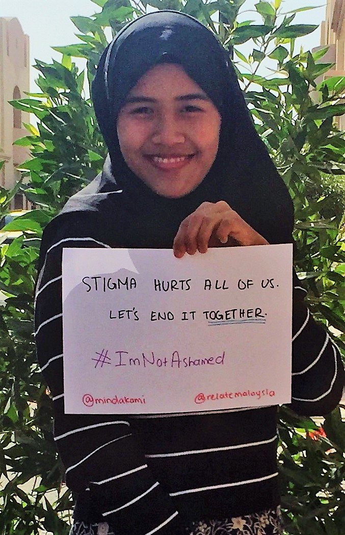 mindakami's tweet photo. Regards from the @mindakami team: 

#TeamNotAshamedMY #ImNotAshamed @relatemalaysia https://t.co/VkZRfoRkKI
