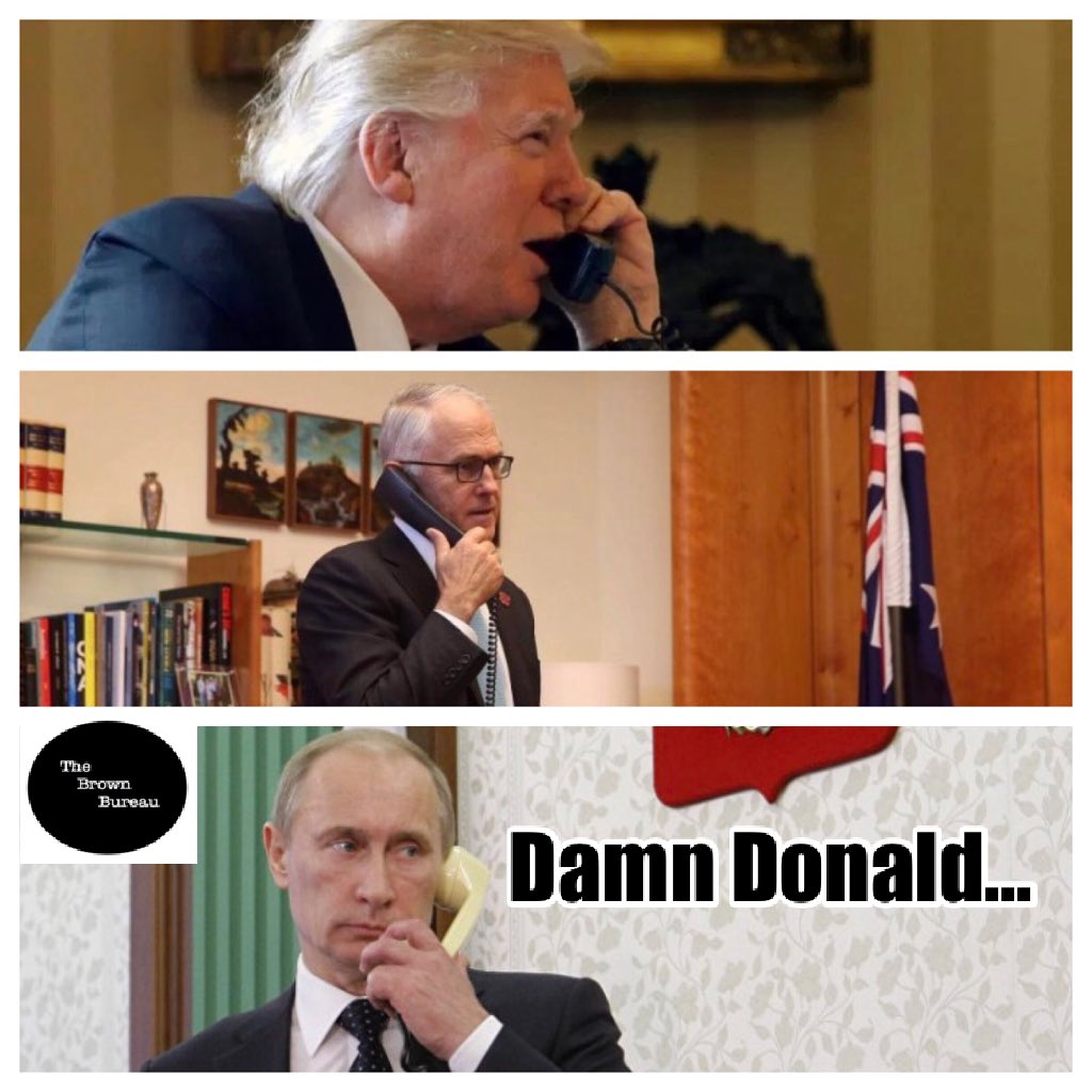 BrownBureau's tweet photo. #trumpVturnbull https://t.co/MV0PJUal3r
