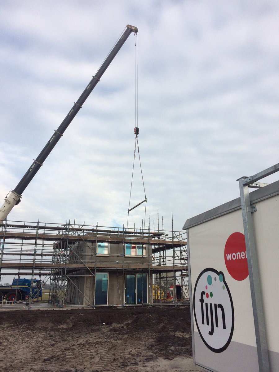 Vandaag eerste casco van de 39 won in <a href="/Heerenveen/">Gemeente Heerenveen</a>. Eerste 301 van <a href="/fijnwonen/">Fijn Wonen</a>!