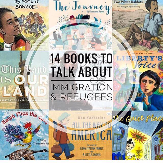 RalphRooster's tweet photo. #Thanks @PagesForChanges this #awesome list of #kidsbooks about #Immigrants and #Refugees! https://t.co/tHWY91glp7 https://t.co/UqSuInZxT6