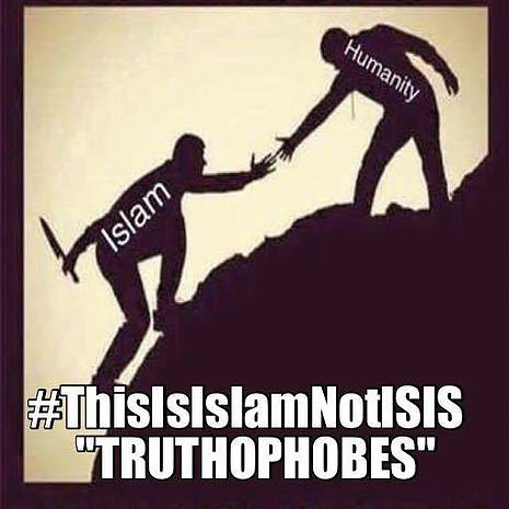 truthophobes's tweet photo. #ThisIsIslamNotISIS
This meme exposes how foolish v Liberalist position is in relation to islam. It exposes v truth of v islam of the quran https://t.co/6DrCno7Bqa
