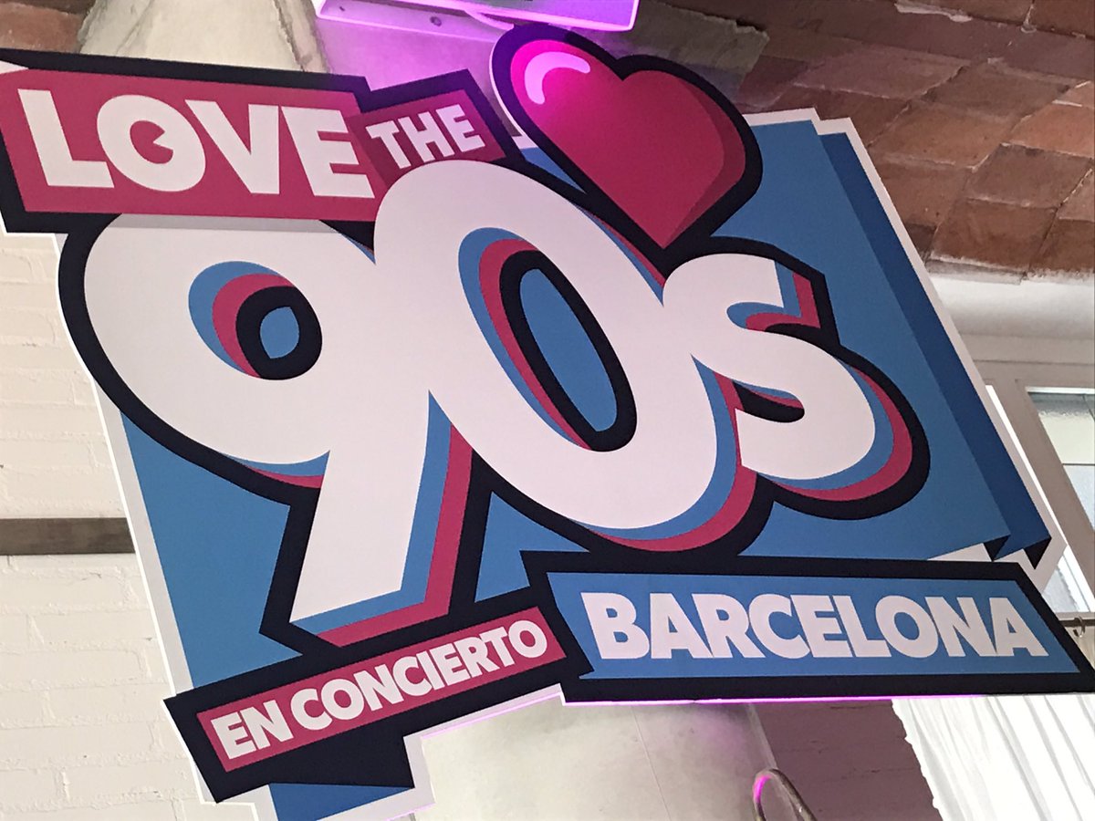 Locamente_prod's tweet photo. Presentamos el #Lovethe90s en concierto. #Barcelona junto a #sharemusic https://t.co/xzr5mWLry7