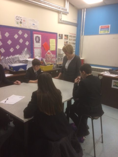CooteClaire's tweet photo. @NRInstitute @UniofGreenwich raising pupils' awareness of biology with 'Stimulate your senses' activity at #ThomasAveling's #CareersCarousel https://t.co/oOJAKDyQR9
