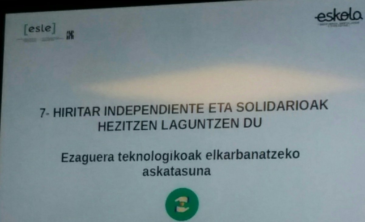 MJIRPE's tweet image. Software librea erabiltzeko arrazoi askoren artean hau ere bai! #eskoladigitala3