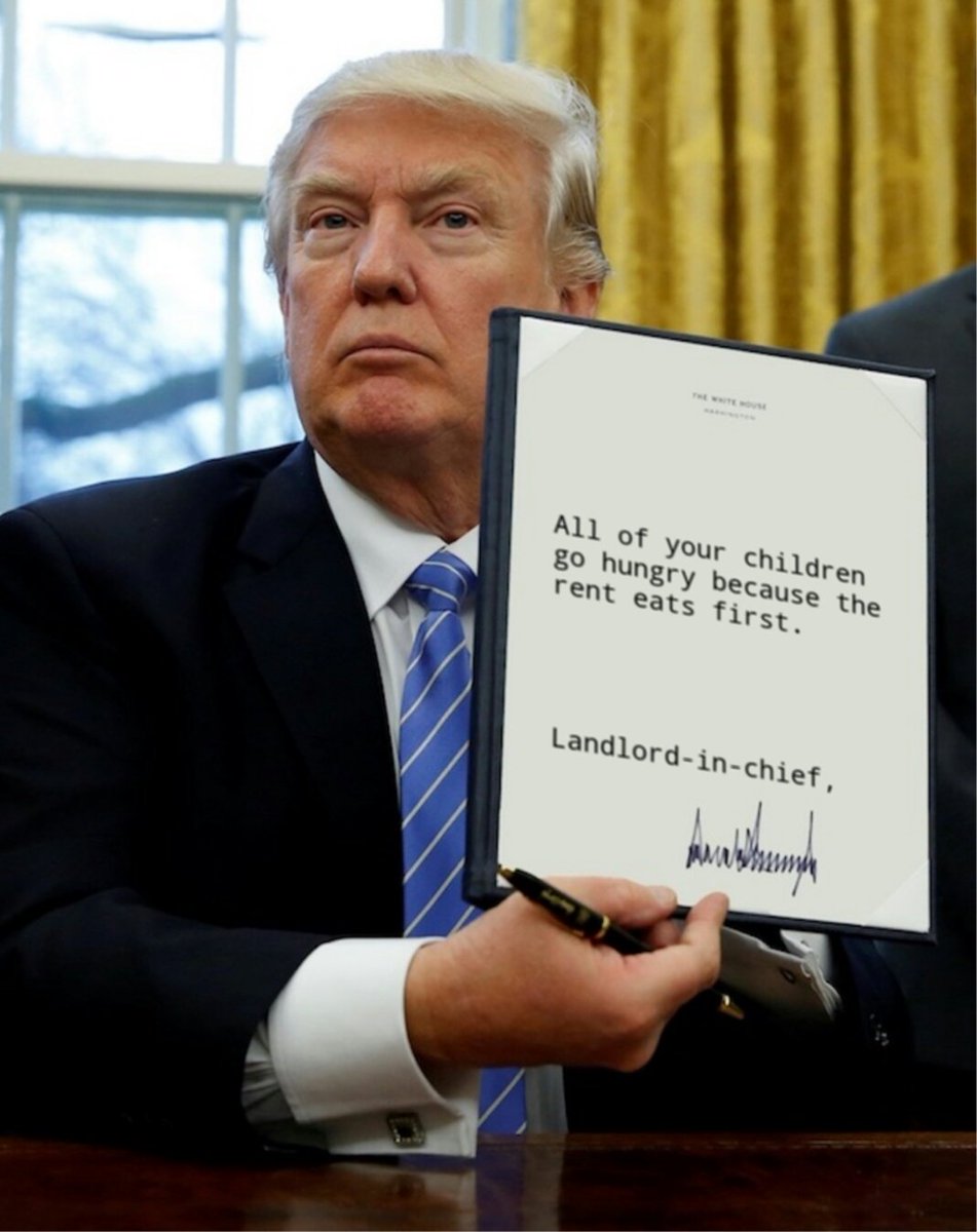 The rent is president