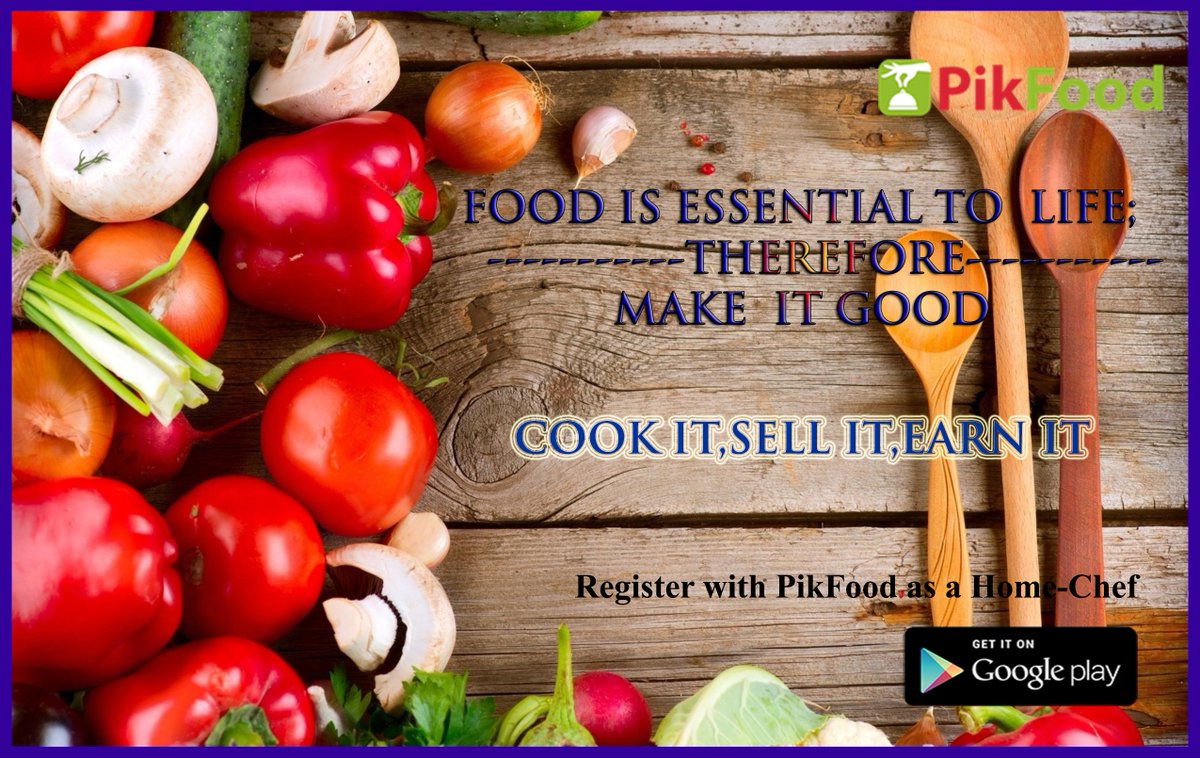 PikFood's tweet photo. #Beahomechef
Full-time, part-time or weekend, cook and earn when you want! Register with PikFood as a #HomeChef!
https://t.co/wlLk0lpffO… https://t.co/Z6HyupiKQF