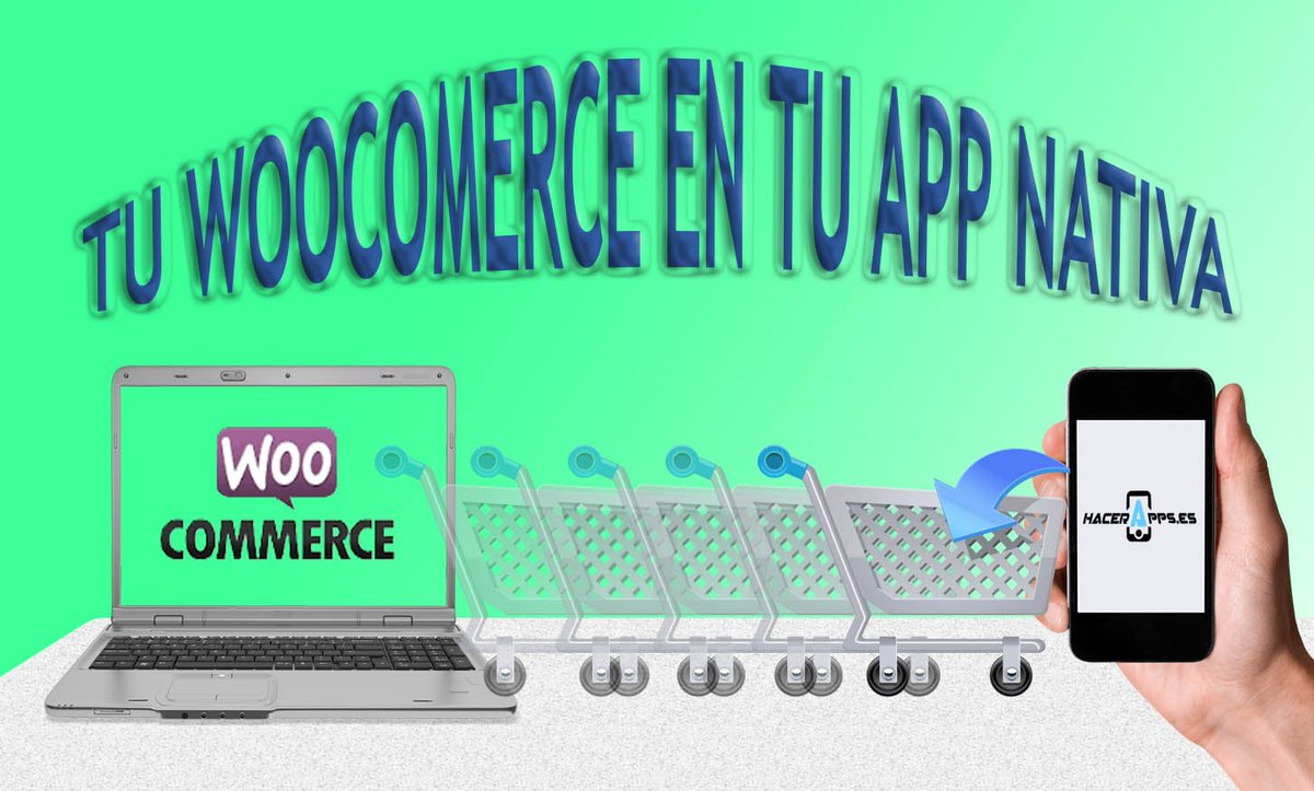 HacerApps_es's tweet photo. ¿Tienes una tienda online con #Woocommerce? Esto te interesa. #CreaTuAppGratis #AppConWoocommerce #HacerApps https://t.co/8jP6KttF6c https://t.co/IdciRPVujw