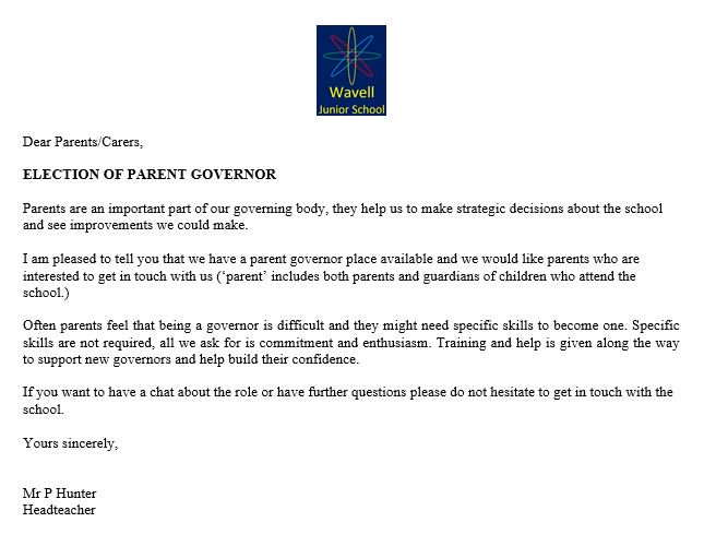 Would you like to be a school governor?