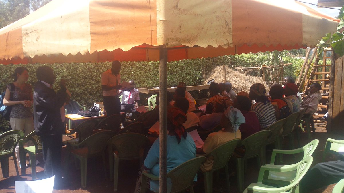Engaging the farmers is a core value addition for us... #kilomobiashara