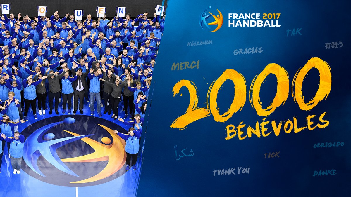 Merci aux 2000 bénévoles d'Albertville, Brest, Lille, Metz, Montpellier, Nantes, Paris et Rouen