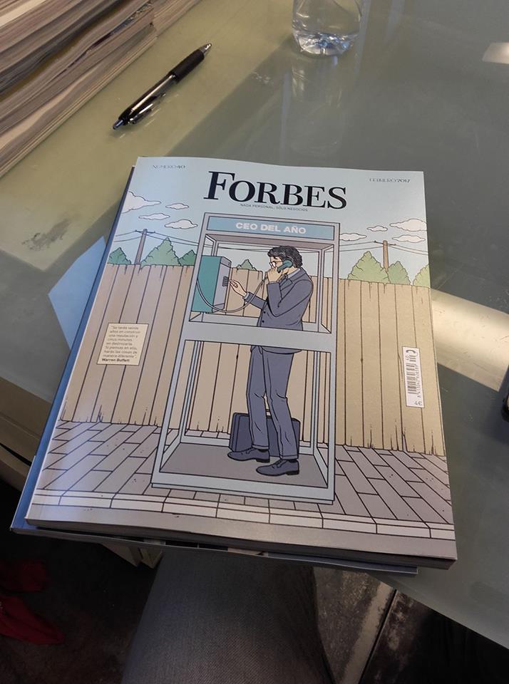 ¡Ya tenemos el nuevo nº de <a href="/Forbes_es/">Forbes_es</a>! #ForbesCEO16, robos de leyenda, artículos, análisis... ¡y mi entrevista con Iñaki Gabilondo!