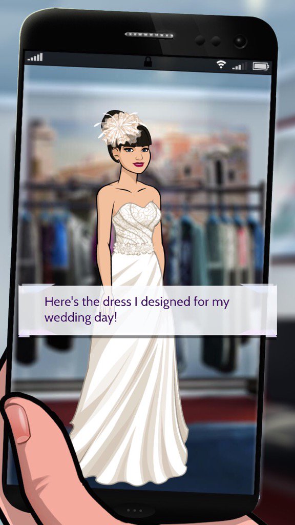 Take a look at the wedding dress I designed for my big day! #demipathtofame bit.ly/EpisodeHere
