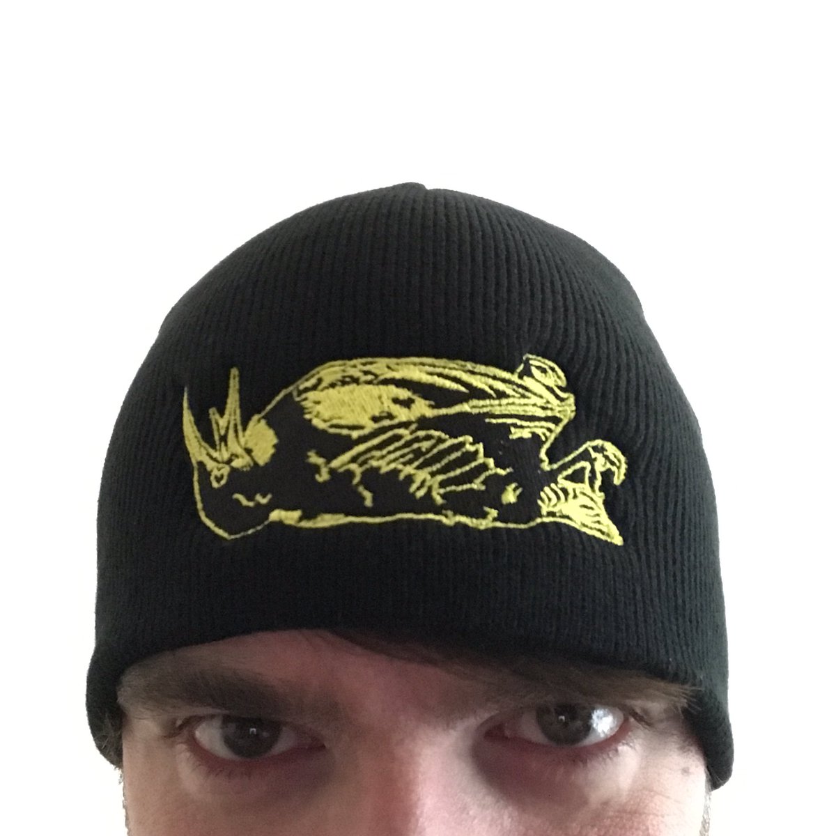 <a href="/LullabyMov/">Lullaby Movie</a> <a href="/chuckpalahniuk/">Chuck Palahniuk</a> loving the new beanie